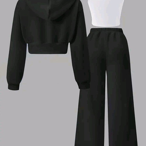 Sportswear set of three pieces for girls new, casual wear