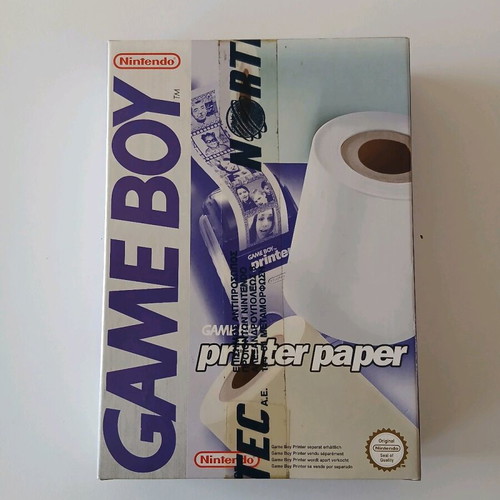 Gameboy print paper new, sealed by Nortec