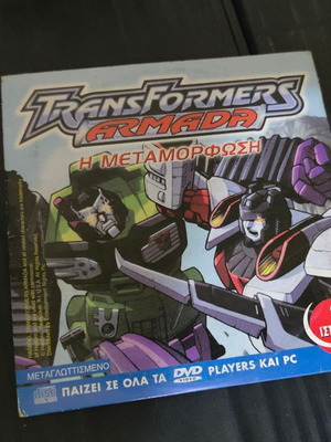 Transformers and Garfield collectible DVDs like new, dubbed cartoons