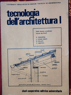Tecnologia dell' architettura I book used, Italian