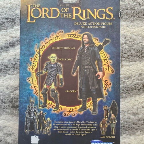 The Lord of the Rings Moria Orc Deluxe Action Figure like new