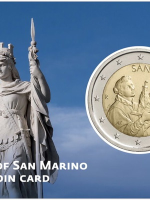 Σαν Μαρίνο 2€ Coincard 2026 ποιότητα BU