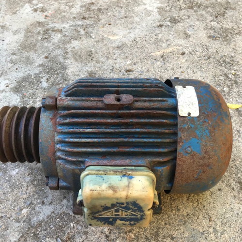 Electric motor used 8 hp 2900 rpm three-phase