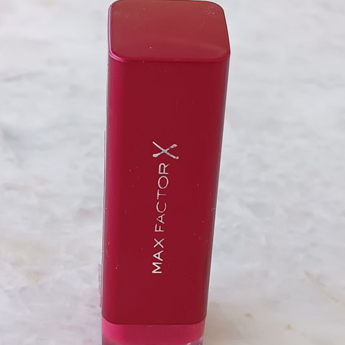 Max Factor lipstick used, intense pink fuchsia watermelon shade