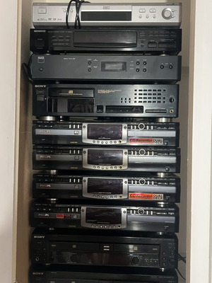 Hi-Fi audio equipment used, Sony, Philips, Nad, Kenwood components