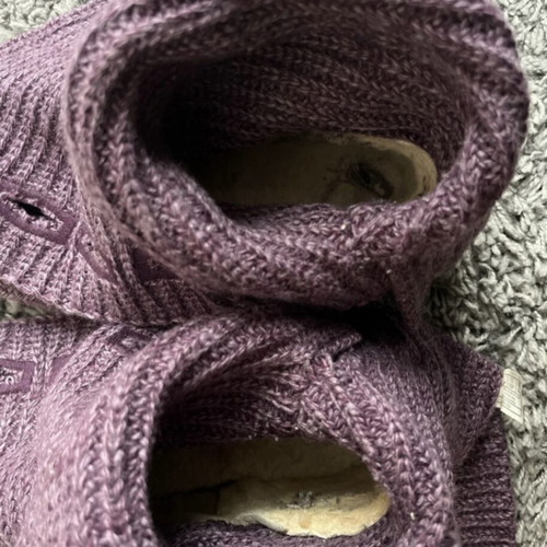 Ugg Australia Fringe Cardy boots used, purple, size 39