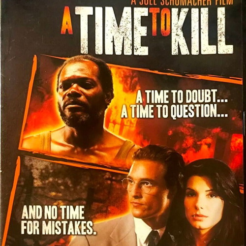 A Time to Kill DVD drama movie with Greek subtitles, used