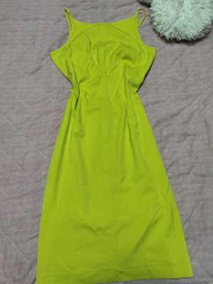 Dress used, green, size M