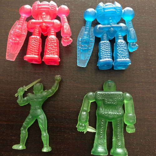 Lucky Cup alien figures used from 1980’s ice cream