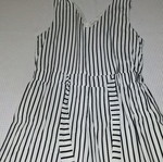 Striped one-piece jumpsuit like new, size L