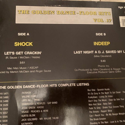 The Golden Dance-Floor Hits Vol. 17 vinyl Maxi-Single used, electronic
