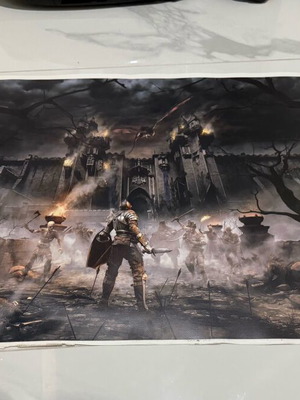 Demon Souls Canvas Poster used from PlayStation 5 game