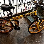  ΠΟΔΗΛΑΤΟ ΠΟΥ ΓΙΝΕΤΑΙ ΚΑΙ ΣΠΑΣΤΟ ΓΙΑ ΜΕΤΑΦΟΡΑ Altruism X9 Folding bicycles for 21 speed Steel Mountain bike unisex children 26-inch mountain bikes bicycle