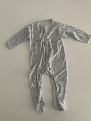 Βρεφικό φορμάκι Mothercare unisex 12-18 μηνών σιέλ σαν καινούργιο