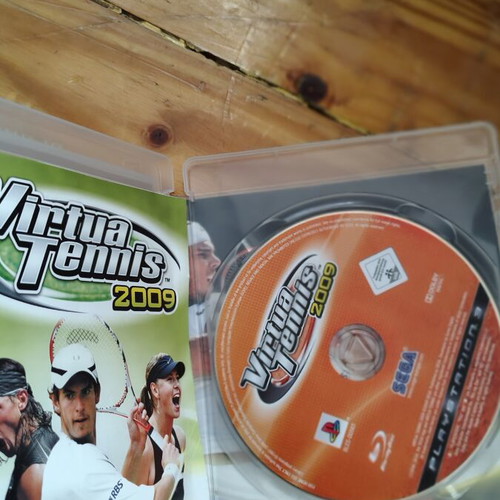 Virtua Tennis 2009 PS3 game used, complete with manual