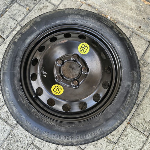 BMW 116 F20 spare tire used