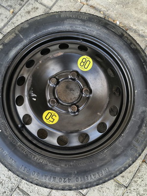 BMW 116 F20 spare tire used