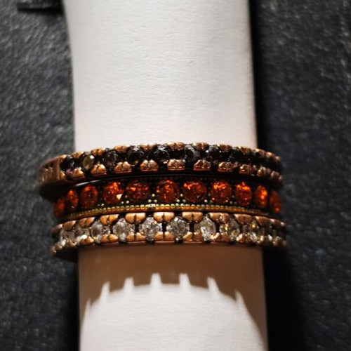 Konplott Daily Glam rings new with Swarovski crystals