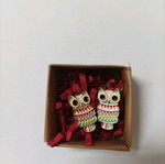 Earrings owl design like new