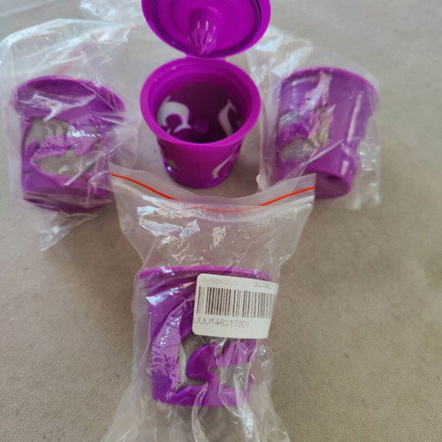 Refillable Coffee Capsules New, Pack of Four Suitable for Nespresso