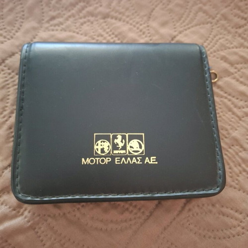 Motor Ellas collectible tool case new with stainless antique tools