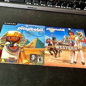 Playmobile Συλλεκτικα dvd και παιχνιδια για τον υπολογιστη(τιμη πακετου)