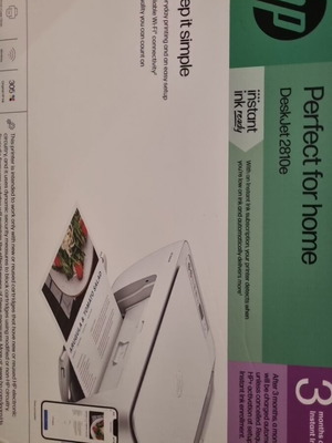 Hp Deskjet 2810e printer like new, suitable for home use