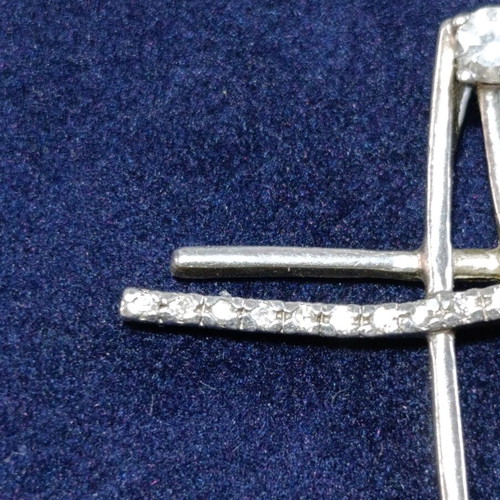 Women's silver cross used