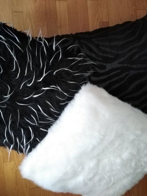 Μαξιλάρες πουφ νέες, σετ 3 τεμαχίων