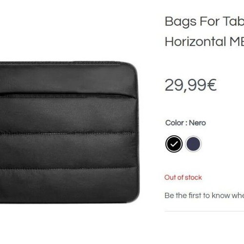 Puro Tablet 10.1" carrying case like new, black