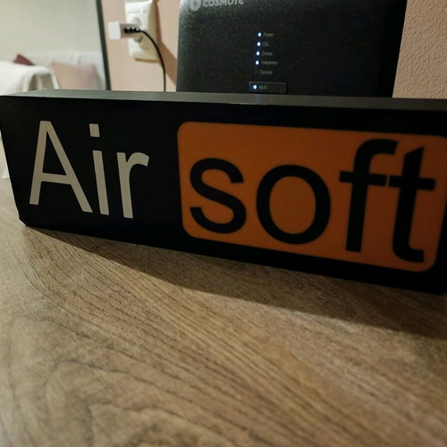Airsoft lamp new, 3d print design