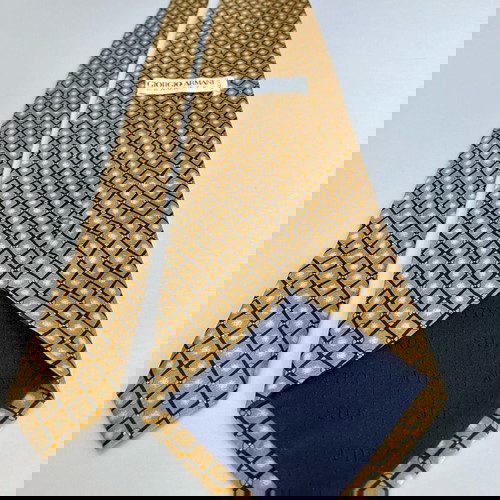 Γραβάτα Giorgio Armani Cravatte πολύ καλή κατάσταση, μετάξι, κίτρινη πολύχρωμη