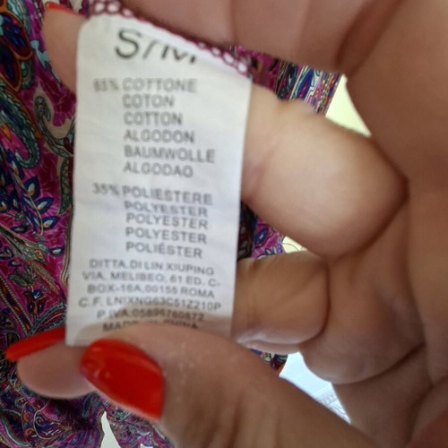 Dress multicolor like new, sizes L and XL