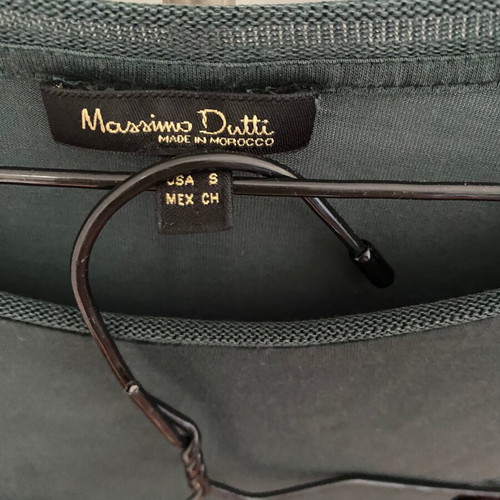 Massimo Dutti T-shirt set of 2 brown and green like new