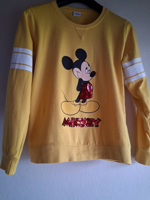 Μπιτζάμες Disney μεταχειρισμένες, χειμωνιάτικες, μέγεθος S, μπλε και κίτρινο