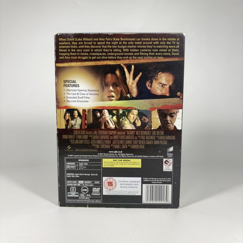 No Vacancy DVD used with English subtitles