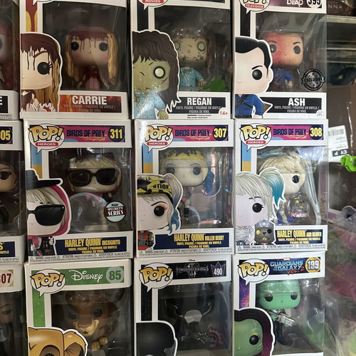 Funko Pop figures like new