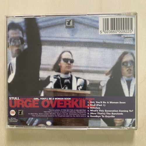 Urge Overkill Stull EP like new, rock