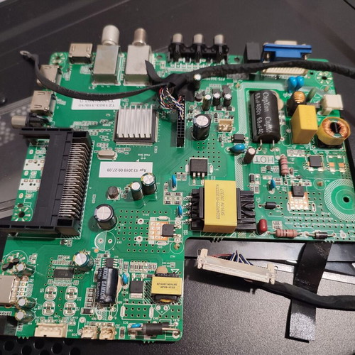 P75-3663SV6.3-A 1L board used from TV with broken panel Kydos