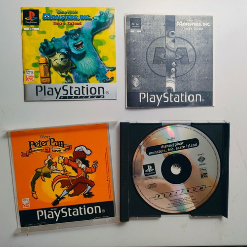 Monsters Inc PS1 game used, fully functional