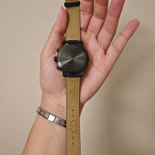 Tissot 1853 Chronograph μαύρο πορτοκαλί Swiss Made καινούργιο