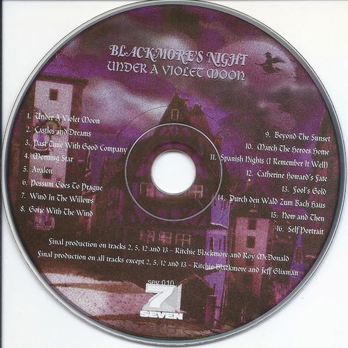Blackmore's Night Under A Violet Moon CD album new, 1999 folk rock