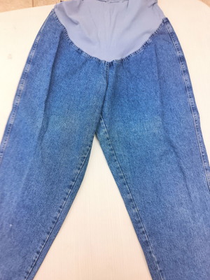 Prenatal maternity jeans XL with adjustable elastic waist like new