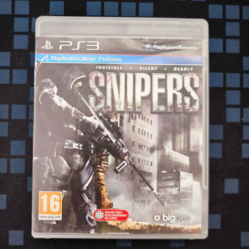 Snipers Invisible Silent Deadly PS3 game