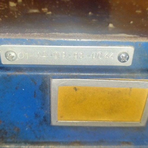 Vintage SOLEX metal cabinet used from 1960s