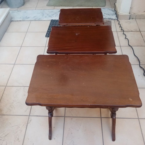 Granny's vintage nesting tables set of 3, used