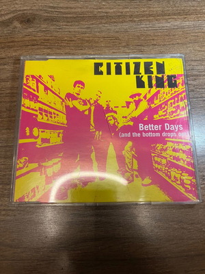 Citizen King Better Days CD single like new, rock
