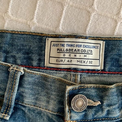 Pull & Bear denim shorts size S, blue