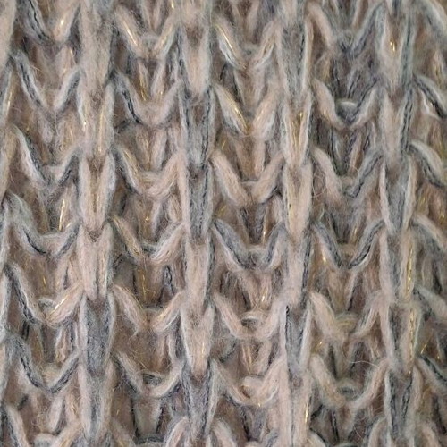 BSB Long Knitted Cardigan like new, grey-gold
