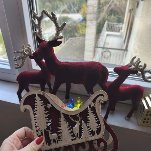 Christmas decorations like new
